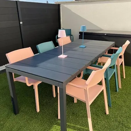 De Luxe Avec Roof-top A Hardelot-plage Apartament *